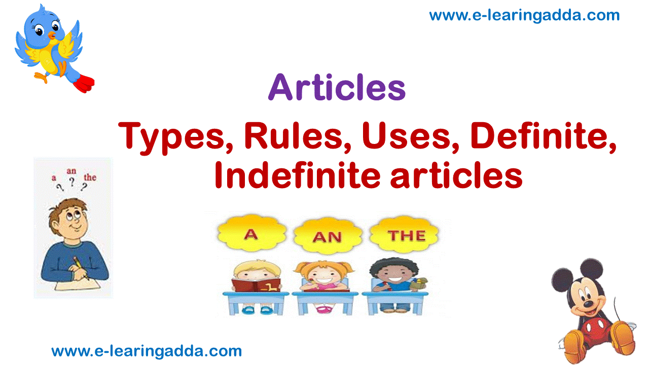 Articles Types Rules Uses Basic Fundamental Concept For Study Click