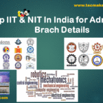 Total IIT & NIT-Branch & Admission Info