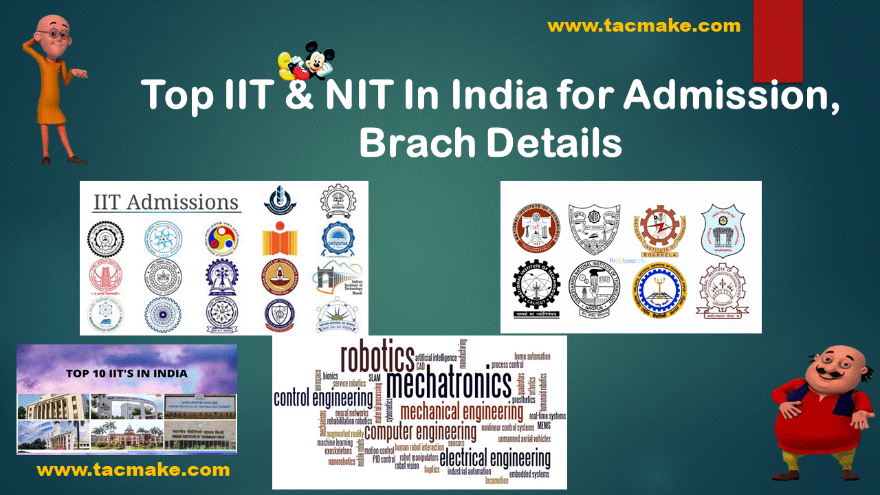 Total IIT & NIT-Branch & Admission Info